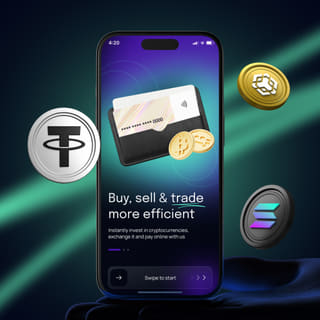 Écran mobile affichant l'interface de trading de la plateforme Swaptayre