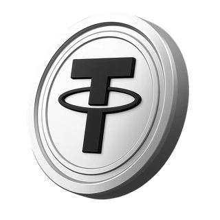 Jeton crypto Tether USDT affiché dans la partie dédiée à la confiance des investisseurs