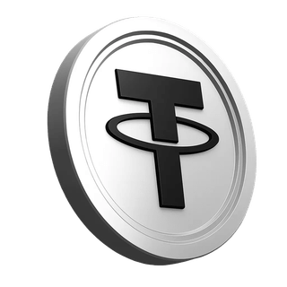 Pièce Tether USDT affichée dans la section de confiance de la communauté de trading
